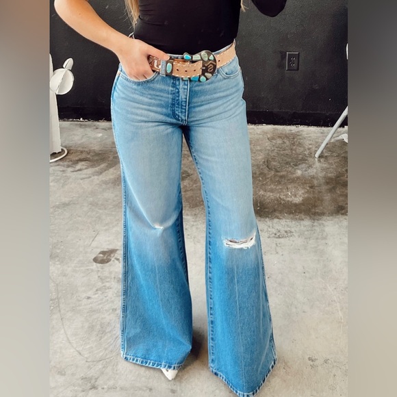 WRANGLER High Rise Flare Jeans - Picture 4 of 10